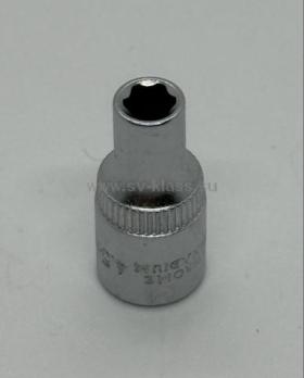 Головка 1/4" 6мм (surface) Тайвань идеальна для сорванных граней