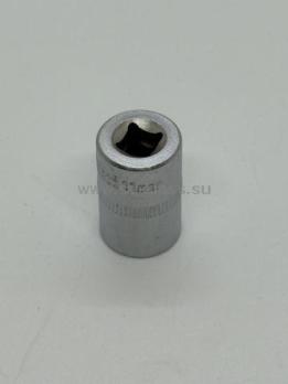 Головка 1/4" 11мм 6граней усиленная (XI-ON) Тайвань