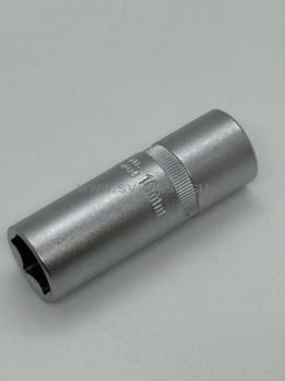 Головка свечная 1/2" 16мм Тайвань