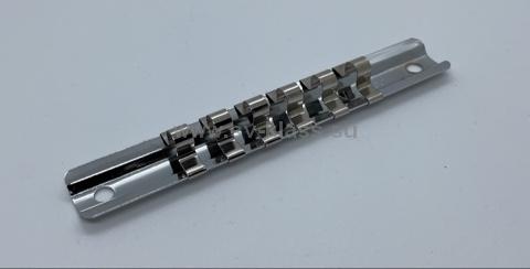 Планка для головок 1/4" 6 пр.(127мм) Тайвань