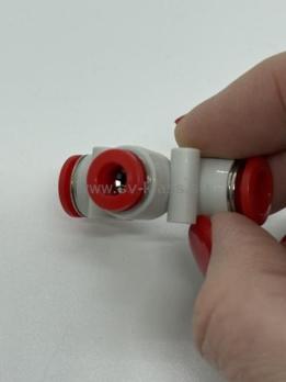 Фитинг цанговый тройник 6x10x10мм