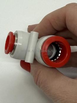 Фитинг цанговый тройник 12x16x16мм