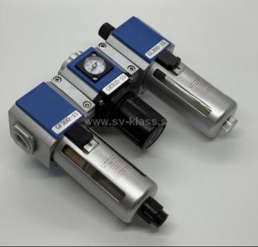 Фильтр-регулятор-лубр.1/2"GC3-04 4000л/мин,max-1.5МПа 25мкм (0.05-0.85Мпа)