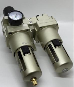 Фильтр-регулятор-лубр.3/4"AC5010-06 4000л/мин,max-1.5МПа 25мкм (0.05-0.85Мпа)