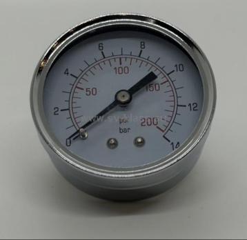 Манометр 1/4" D63мм задний вход 0-14Bar