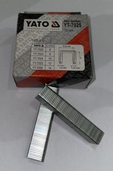 YT Скобы 12 мм (для степлера YT-7000 -7004) 10,6х1,2