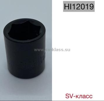 Головка ударная 1/2" 19мм CR-V 38мм